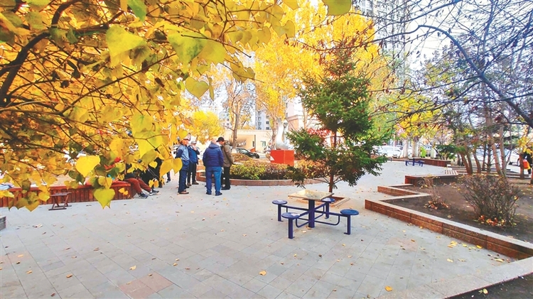 “口袋公園”串起愜意“慢生活”