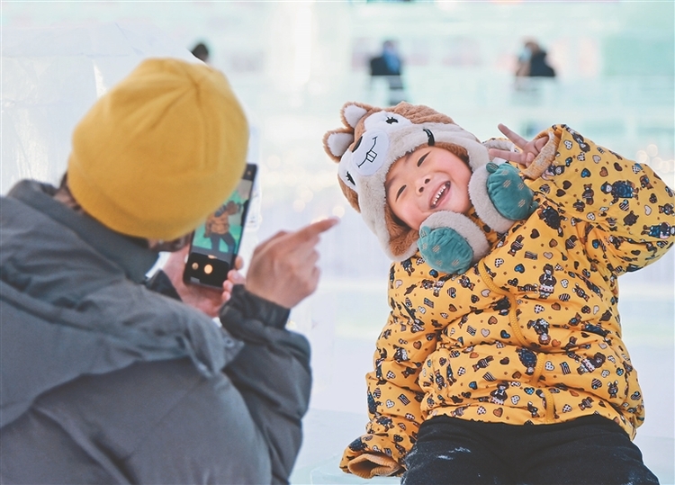 黑龍江：春節過後冰雪遊熱度不減