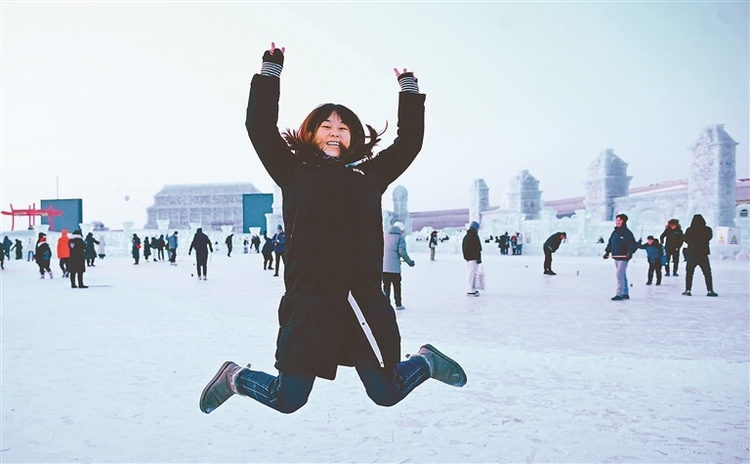 黑龍江：春節過後冰雪遊熱度不減