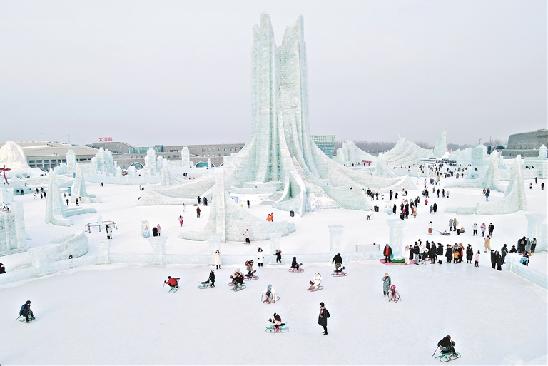 黑龍江冰雪遊熱度不減