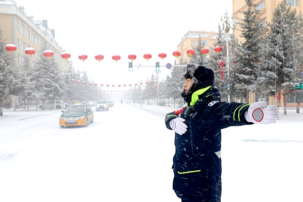 大興安嶺多地迎來春雪