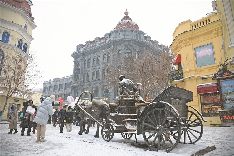 冰城迎雪春