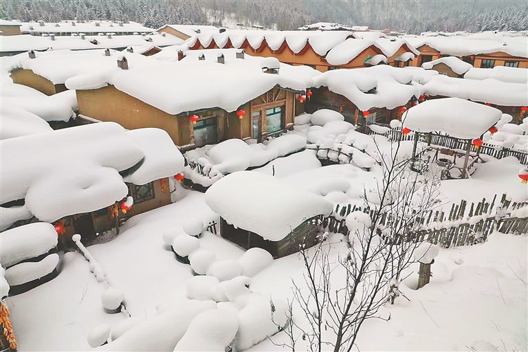 雪鄉聽春雪