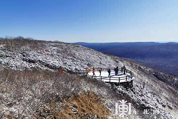 觀五花賞初雪乘森林小火車 龍江森工景區看點多