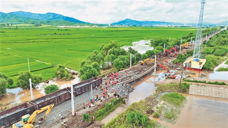 濱綏鐵路全線恢復通車