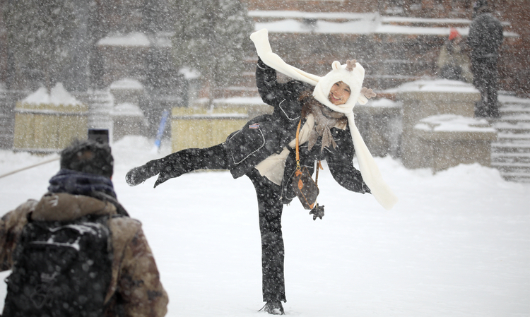 雪韻龍江｜和冰城雪景合一個影