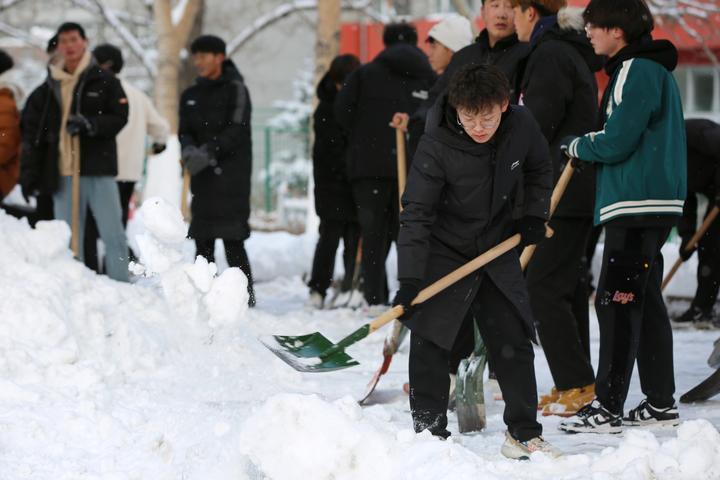 雞西市：頂風冒雪保暢通 全力以赴戰暴雪