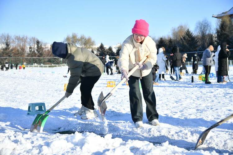 熱“雪”鑄“明珠”！這所學校跨年方式太硬核