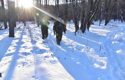 森工綏陽局冬季野生動物保護暨“四清”專項行動啟動