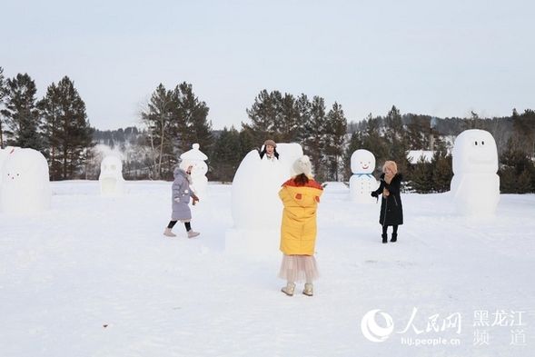 黑龍江漠河：冰天雪地歡樂多 賞冰玩雪遊北極