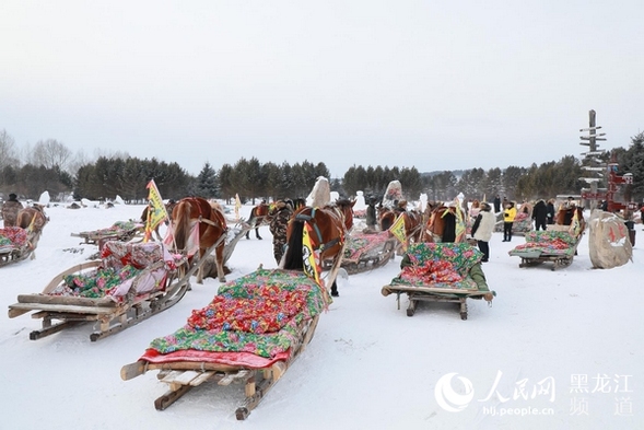 黑龍江漠河：冰天雪地歡樂多 賞冰玩雪遊北極