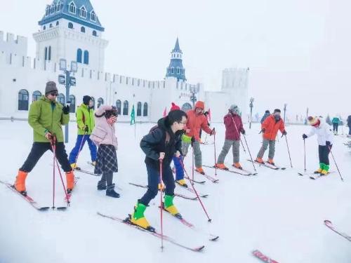 呼蘭河口濕地：童話冰雪世界