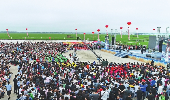 稻田音樂會激情上演