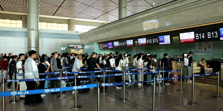 哈爾濱機場暑運旅客創歷史同期新高