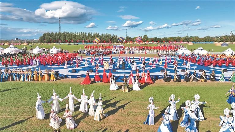 杜爾伯特舉辦第二十九屆那達慕大會