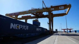 中歐班列東通道今年進口貨物突破2700萬噸_fororder_6609c93d70cf3bc760a0133ce2be19b1cf112a89