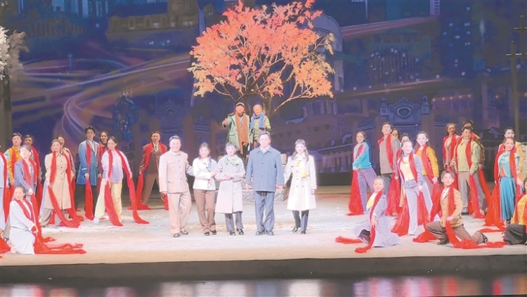 用龍江藝術講好龍江故事 龍江劇《人世間》在哈爾濱大劇院首演