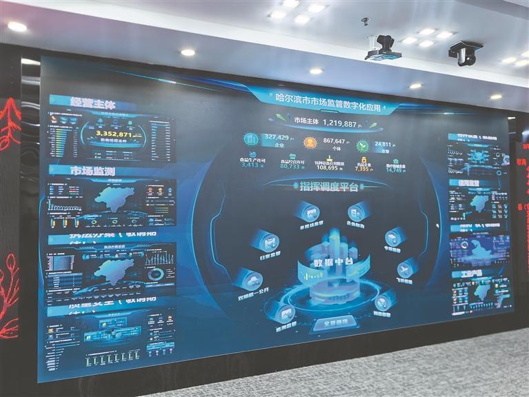 數字賦能 打造智慧監管哈爾濱樣本