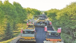 “醉美龍江331邊防路”二期項目衝刺施工黃金期