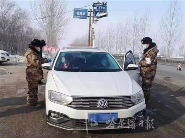 哈爾濱五常：巾幗不讓鬚眉！25名女子民兵逆行出征，24小時值守入省卡點
