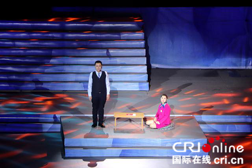 【黑龍江】【原創】大型情景歌舞劇《冰之夢》在七台河市首演
