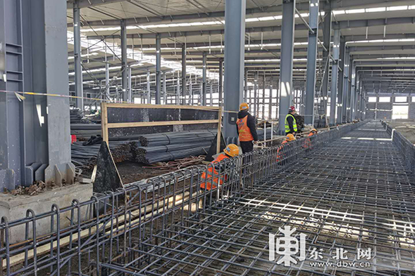 哈爾濱地鐵2號線哈北車輛基地全面復工 預計10月底完工
