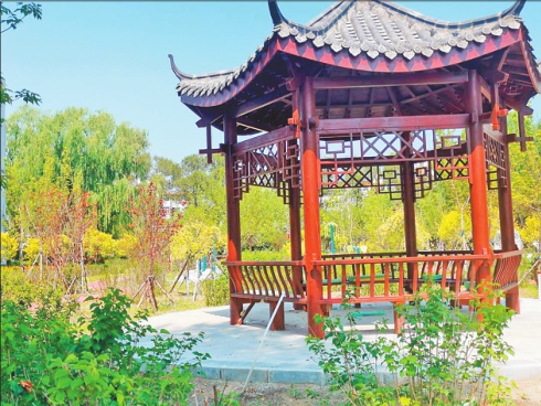 安達“口袋公園”扮靚城市微空間
