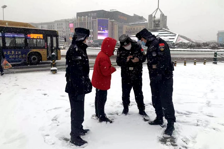 以雪為令！南崗公安分局開展救助服務32次