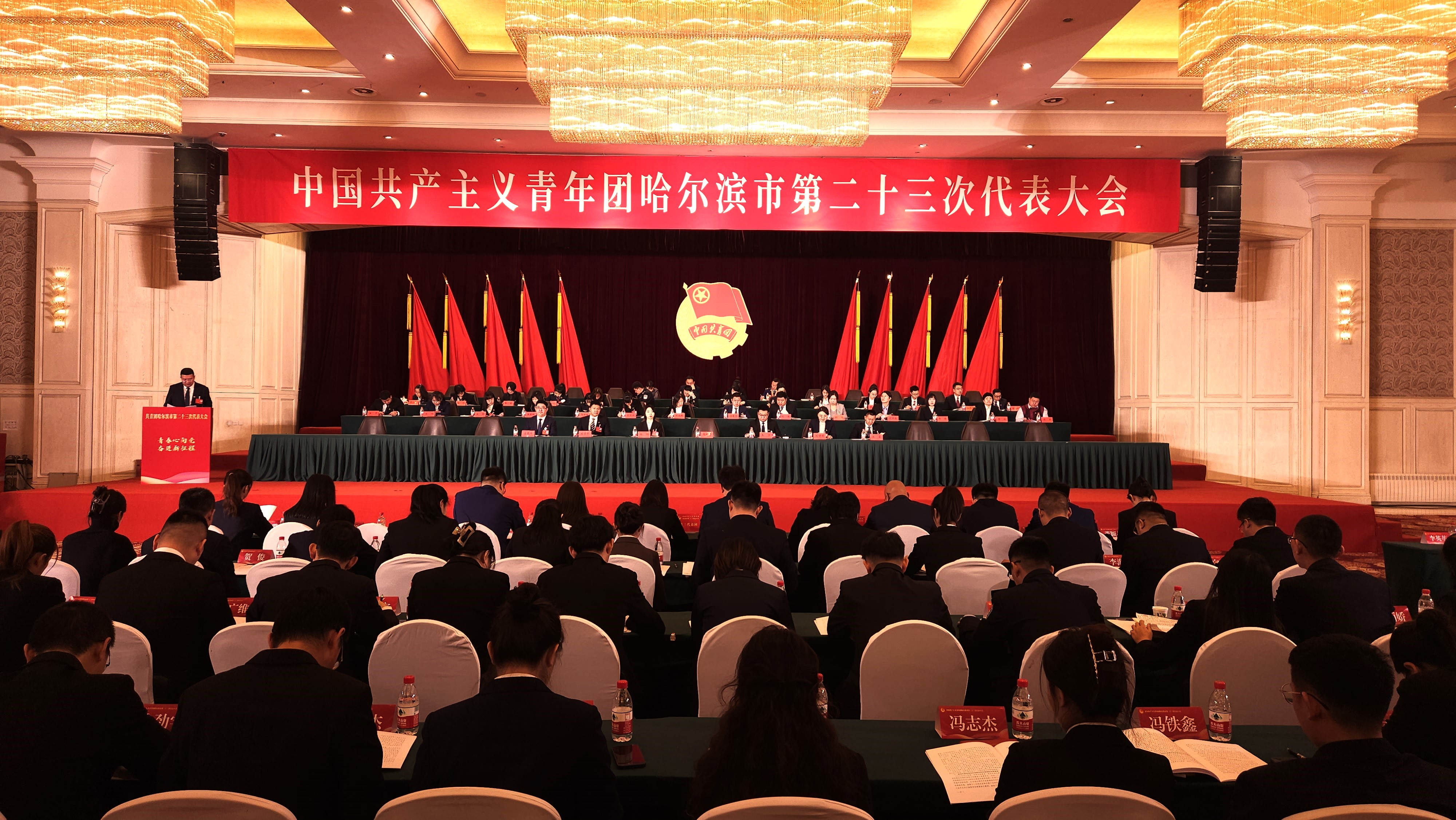 共青團哈爾濱市第二十三次代表大會隆重開幕_fororder_圖片2