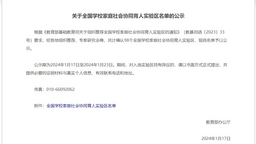 哈爾濱市平房區入選！教育部公示全國學校家庭社會協同育人實驗區名單