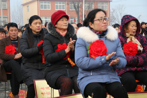 【河南供稿】平頂山市郟縣白廟鄉表彰“好媳婦”、“好婆婆”