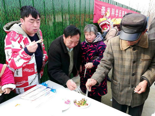 【河南供稿】南陽市宛城區黃臺崗鎮“畫家村”：多彩民俗迎新年