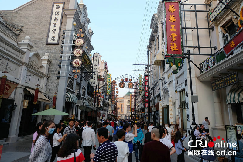 （有修改）（有修改）【中國夢·黃河情】鄭州建業電影小鎮：再現百年城市記憶 讓中原文化熠熠生輝