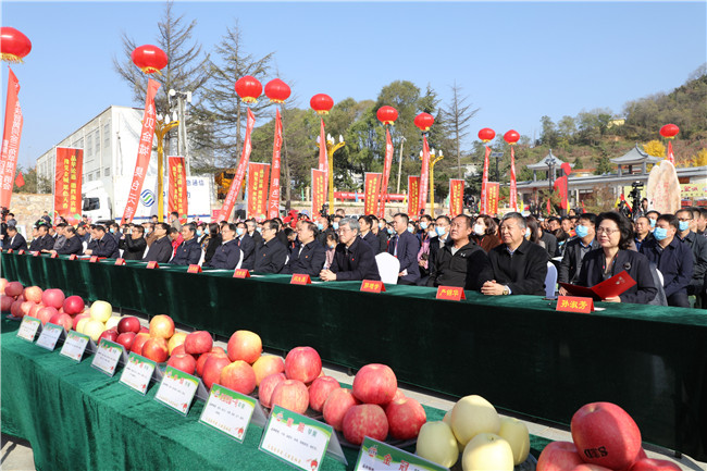 河南省靈寶市第十四屆金城果會開幕_fororder_開幕式現場 攝影 張蕓曦.JPG