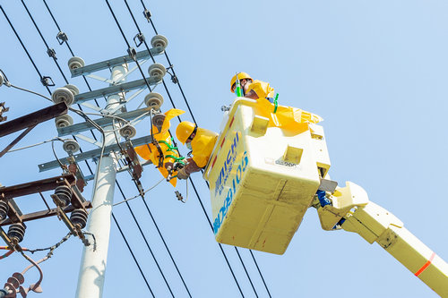 【河南供稿】平頂山市魯山縣供電公司：帶電作業消缺陷 疫情防控保供電