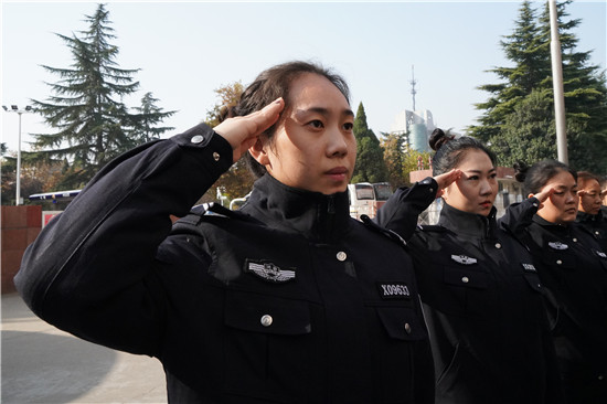 河南省靈寶市公安局舉辦110接處警技能比武競賽