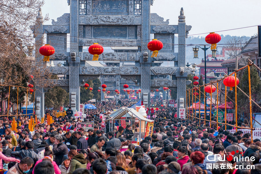 【焦點圖-大圖】【移動端-焦點圖】【圖説2】“華北第一廟會”——鶴壁浚縣社火開幕