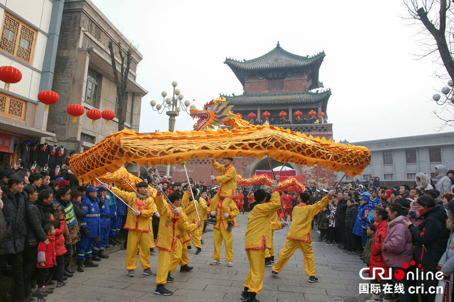 【焦點圖-大圖】【移動端-焦點圖】【圖説2】“華北第一廟會”——鶴壁浚縣社火開幕