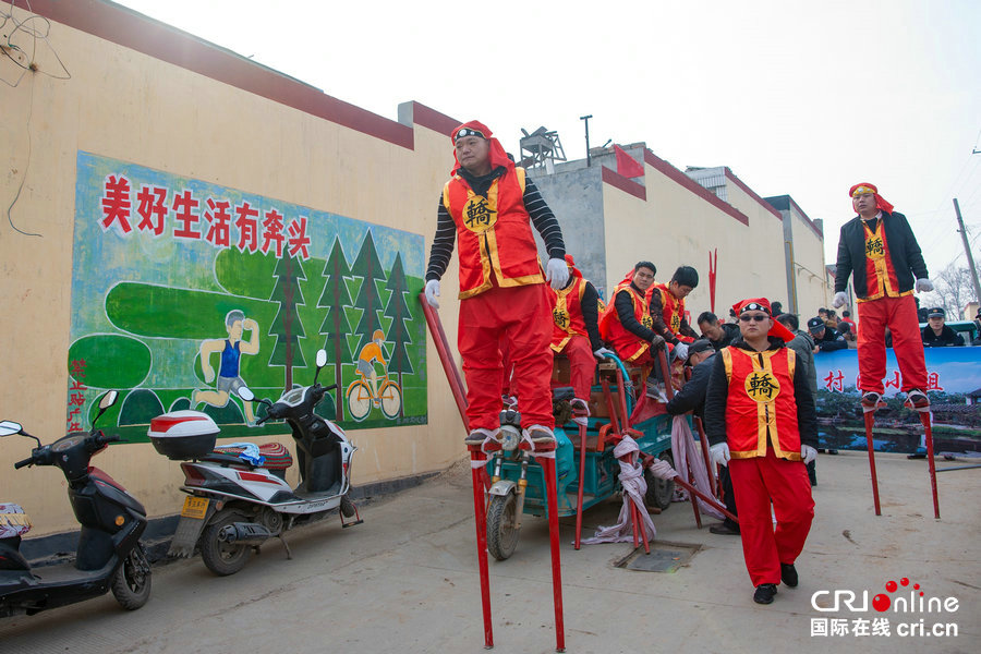 【焦點圖-大圖】【移動端-焦點圖】中原一絕：鶴壁耿寺高蹺抬閣