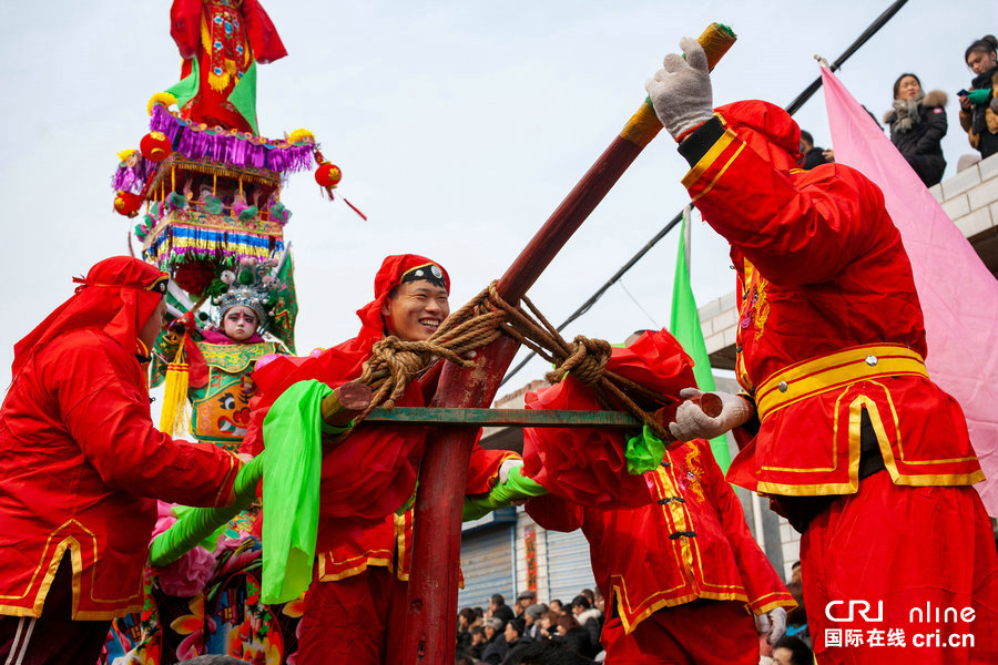 【焦點圖-大圖】【移動端-焦點圖】中原一絕：鶴壁耿寺高蹺抬閣