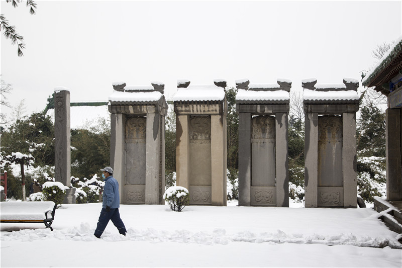 【原創】河南新鄉：雪後潞王陵_fororder_潞王陵碑林.JPG