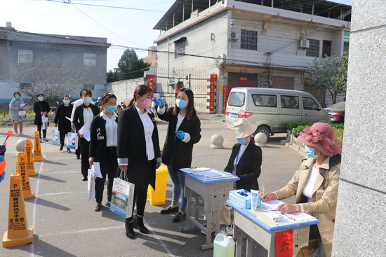 【河南供稿】平頂山汝州市：開展疫情防控模擬演練 為開學季做準備