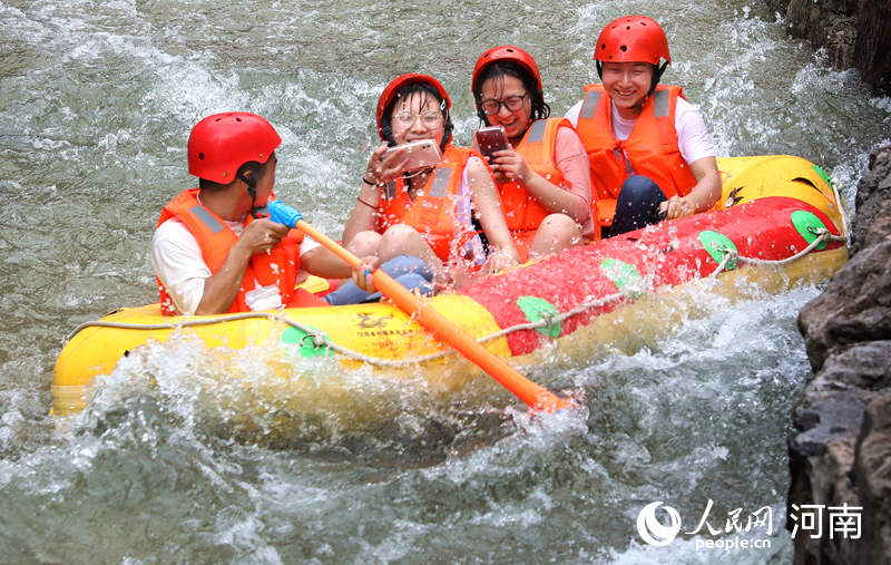 安陽林州：樂享涼爽夏日