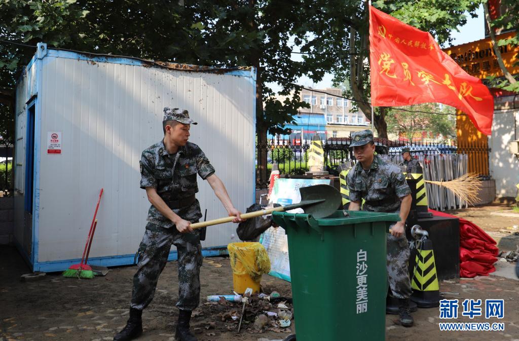 鄭州：清淤排澇 恢復重建