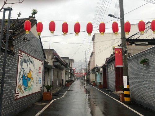 OK【河南供稿】平頂山市郟縣龍山街道：文明建設勁吹“紅色風”