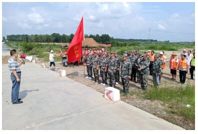 南陽內鄉：河長+全域黨建 築牢湍河鋼鐵防線