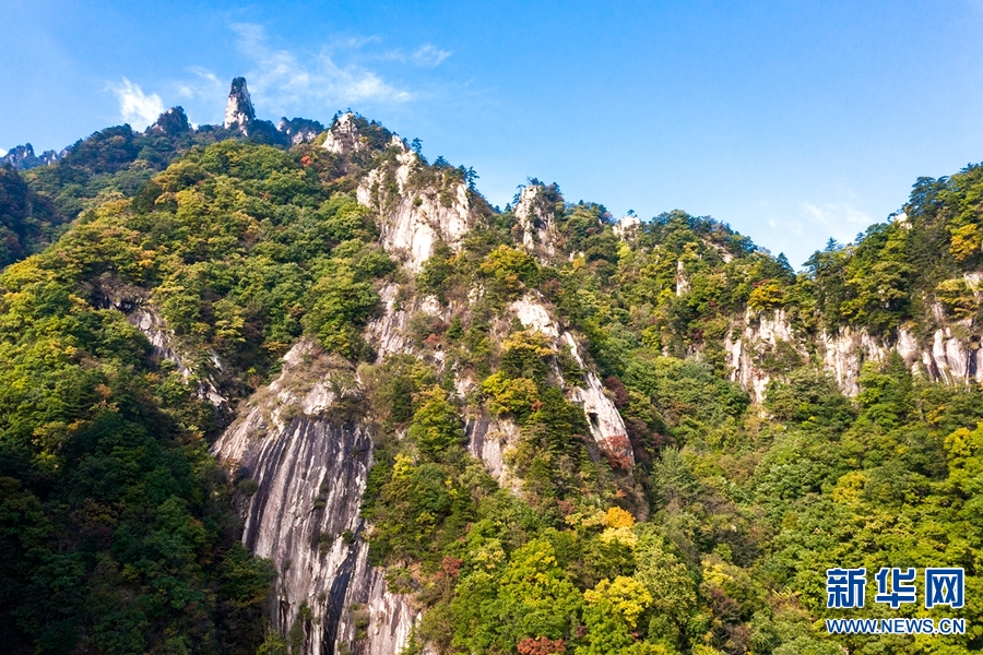 平頂山堯山：晚秋別樣美