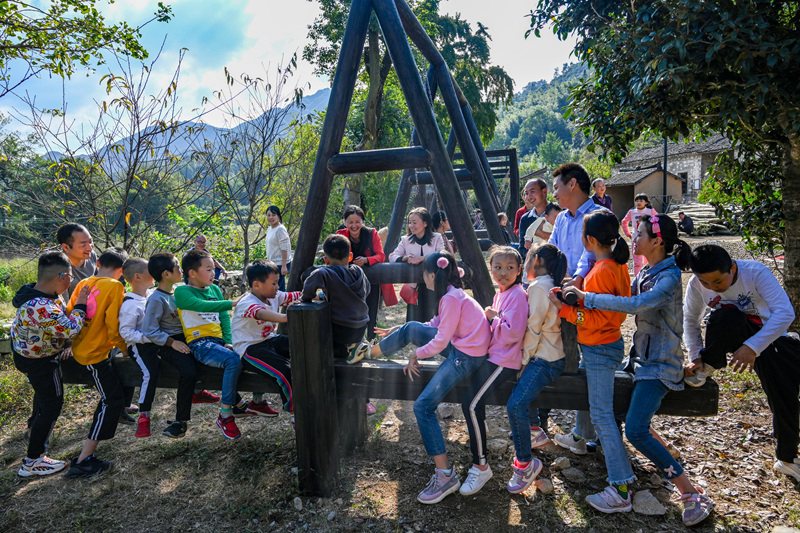 信陽新縣毛鋪村：古道“明珠”散發新光芒