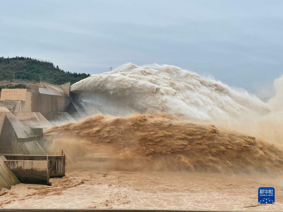 應對秋汛 黃河小浪底水庫持續高水位運行