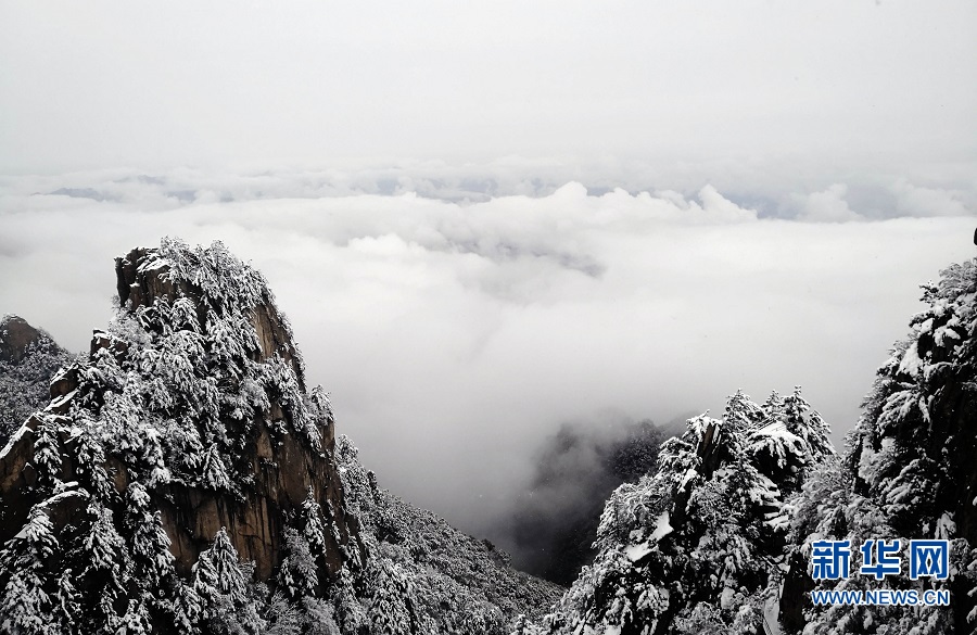 平頂山魯山：堯山雪景美如畫